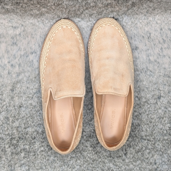 Vince Jalen Suede Slip On Espadrille Loafer Women's 7 - Picture 8 of 12